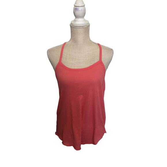 Chaser Vintage Collection Racerback Bubblegum Pink Tank - M - Picture 1 of 3